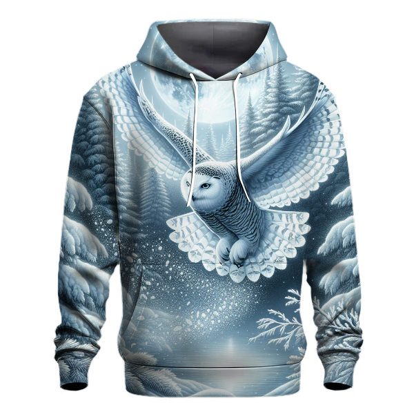 Snowy Owl Enchantment Hoodie