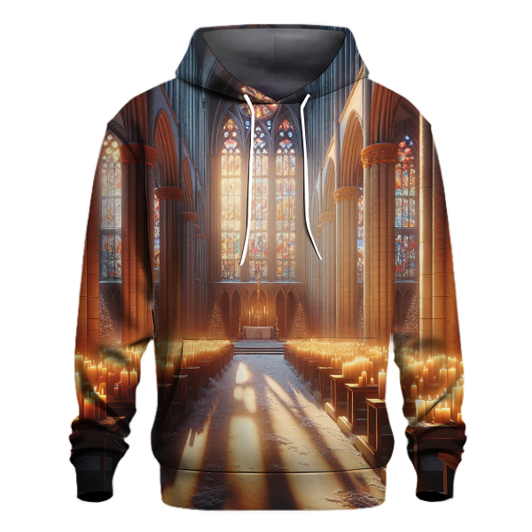 Christmas Candlelight Cathedral Hoodie