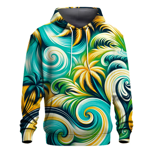 Breezy Tropical Vibe Hoodie