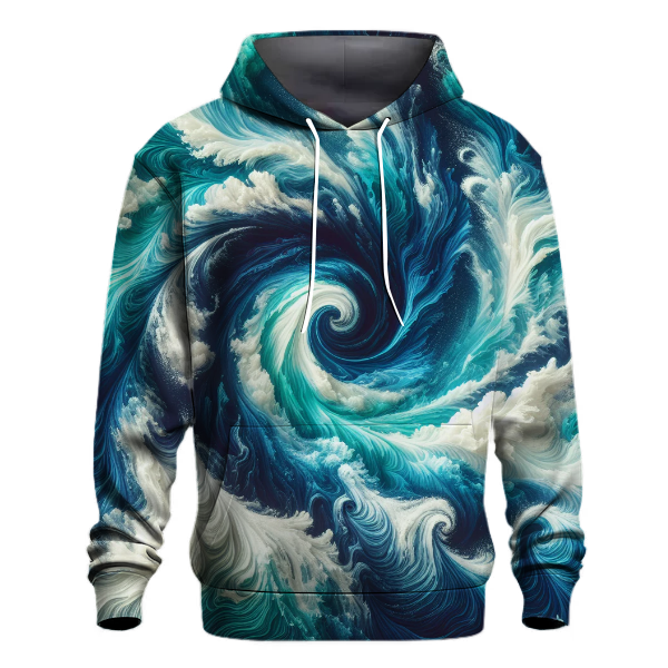 Whirlpool Turquoise Symphony Hoodie