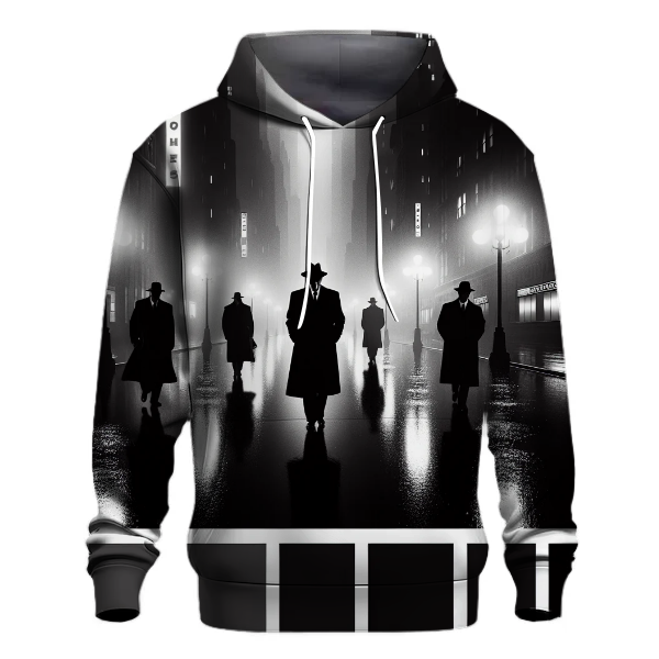 Cinematic Film Noir Tribute Hoodie
