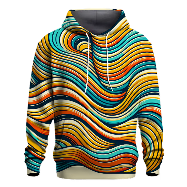 Sunshine Groove Waves Hoodie