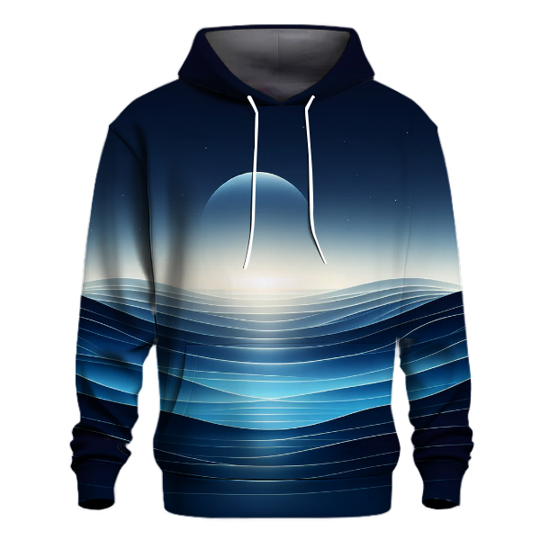 Moonlit Sea Gradient Hoodie