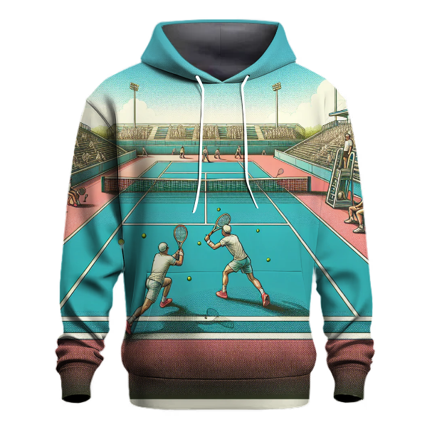 Tennis Court Dynamics Hoodie