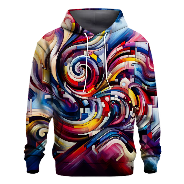 Funky Abstract Expression Hoodie