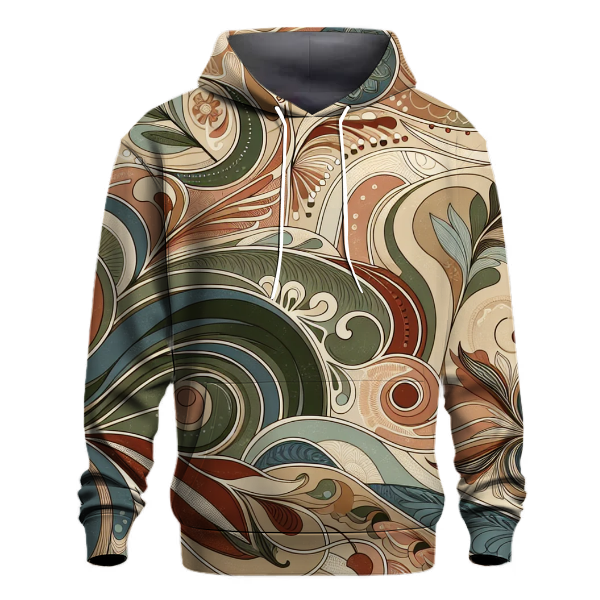 Chic Bohemian Tie-dye Hoodie