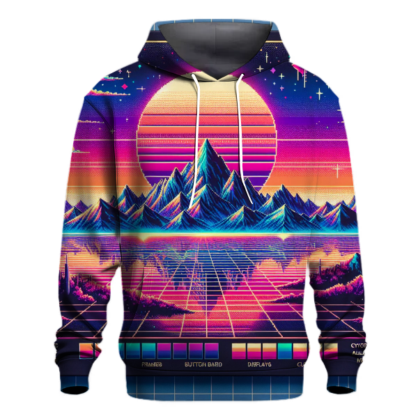 Digital Landscape Hoodie