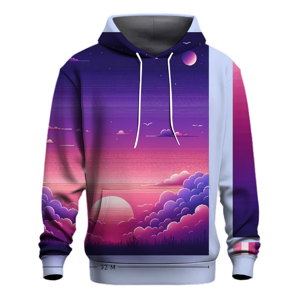Dusk Glow Gradient Hoodie