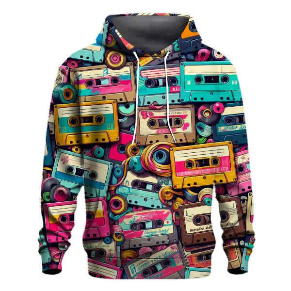 Cassettes and 80s Beats Hoodie