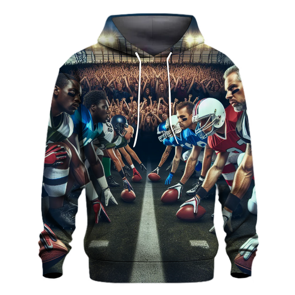 Football Game Day Excitement Hoodie