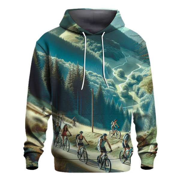 Cycling Through the Wilderness Hoodie