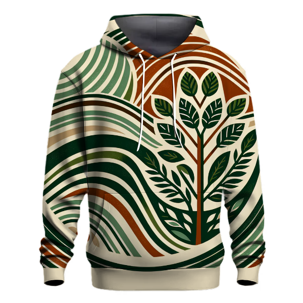 Earthy Nature's Harmony Hoodie