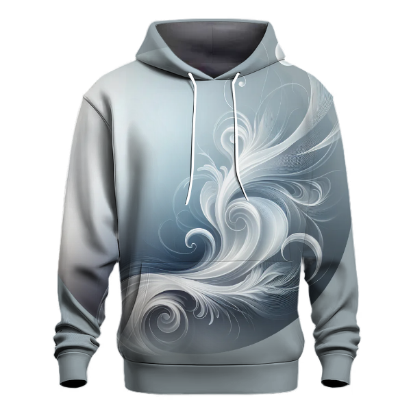 Silver Mist Gradient Hoodie