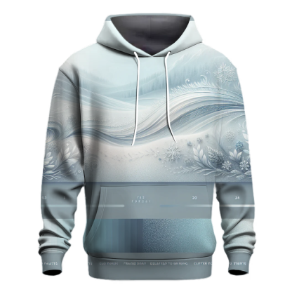 Frosted Crystal Gradient Hoodie