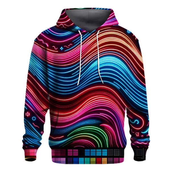 Laser Waves Delight Hoodie