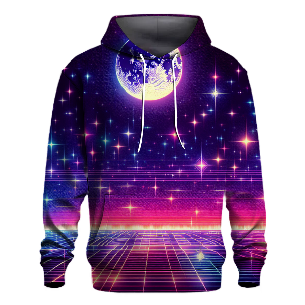 Synthwave Night Sky Hoodie