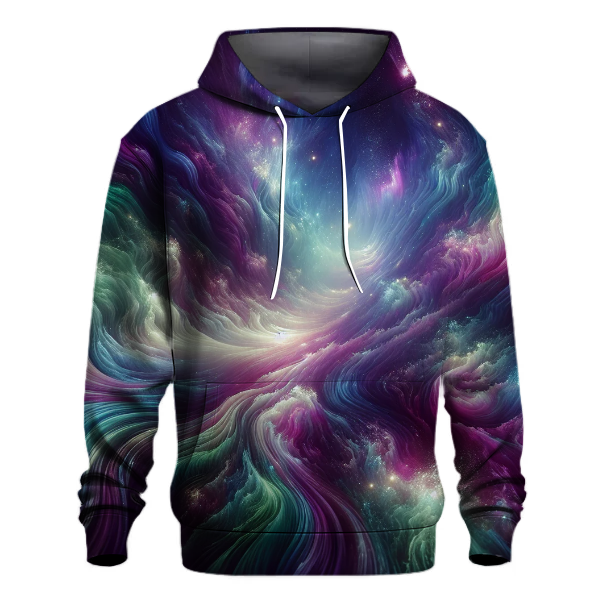 Cosmic Aurora Tie-dye Hoodie