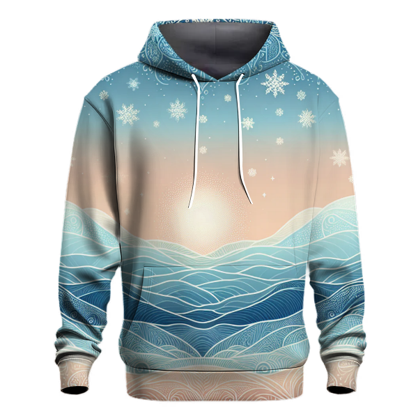 Arctic Dawn Gradient Hoodie