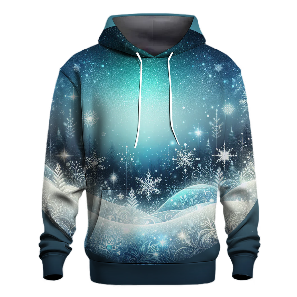 Icy Wonderland Gradient Hoodie