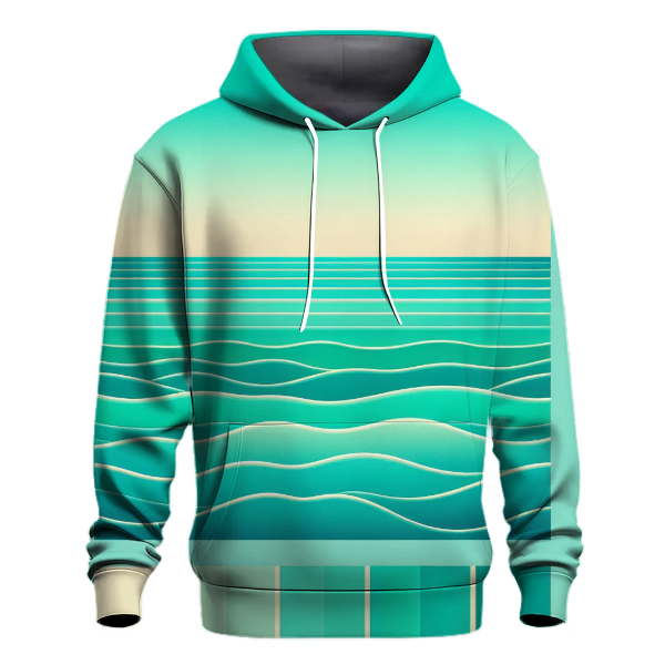 Tropical Lagoon Breeze Hoodie