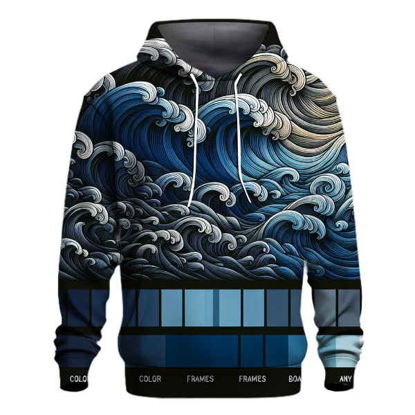 Stormy Sea Crest Hoodie
