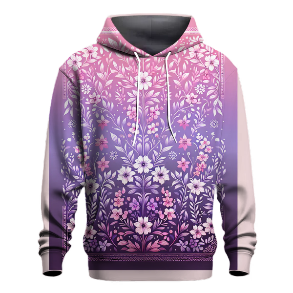 Summer Blossom Fade Hoodie