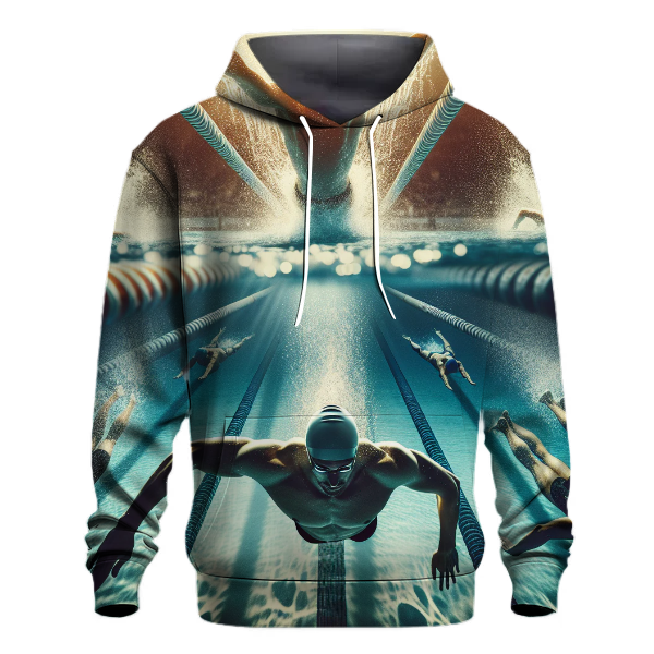 Swimming Stroke Power Hoodie