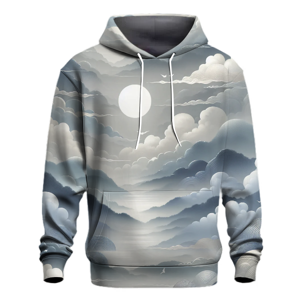 Moonlight Mist Tie-Dye Hoodie