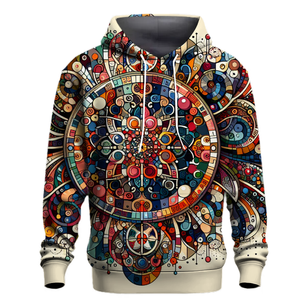 Artistic Bohemian Mosaic Hoodie