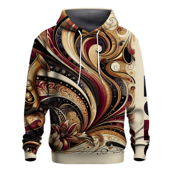 Vintage Jazz Groove Hoodie