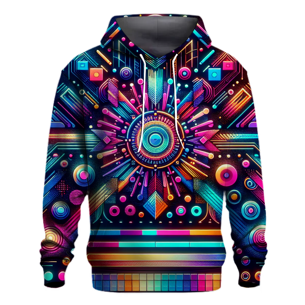 Synth Groove Design Hoodie