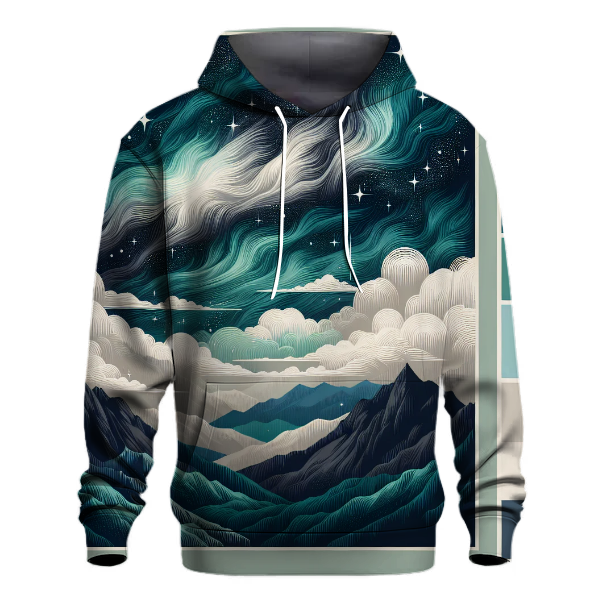 Starlit Mountain Escape Hoodie