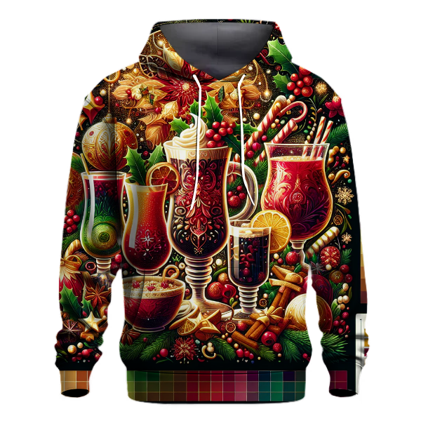 Festive Holiday Spirits Hoodie