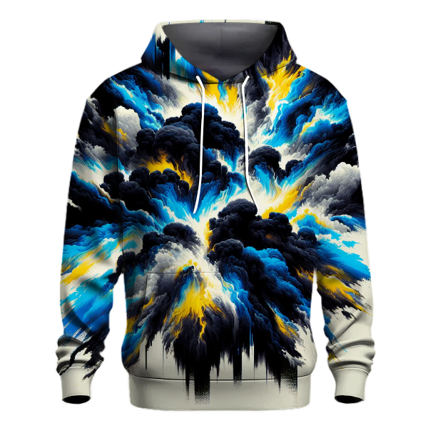 Electric Storm Tie-dye Hoodie