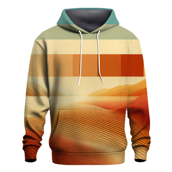Earthy Dunes Gradient Hoodie