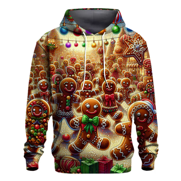 Festive Gingerbread Parade Hoodie