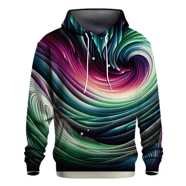 Aurora Borealis Burst Hoodie