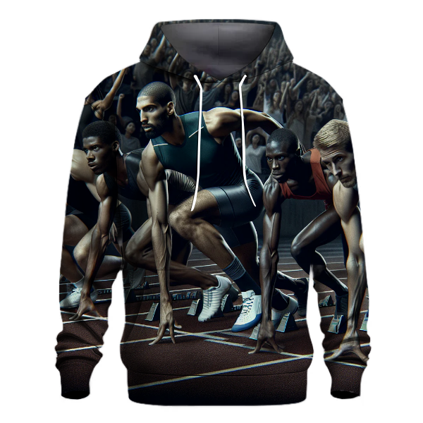 Track and Field - Velocity Stripes Hoodie