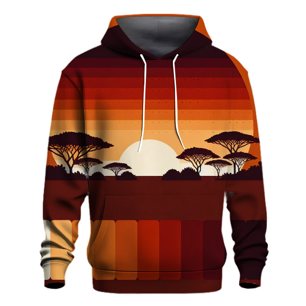 Sunset Safari Gradient Hoodie
