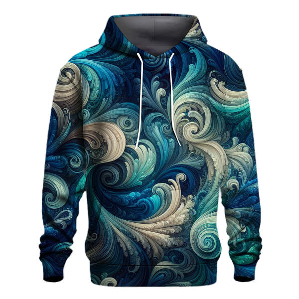 Neptune's Tranquility Tie-Dye Hoodie