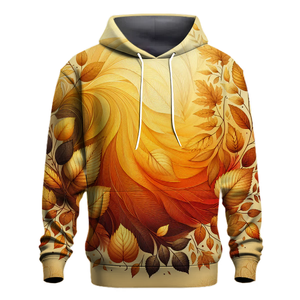 Golden Autumn Horizon Hoodie