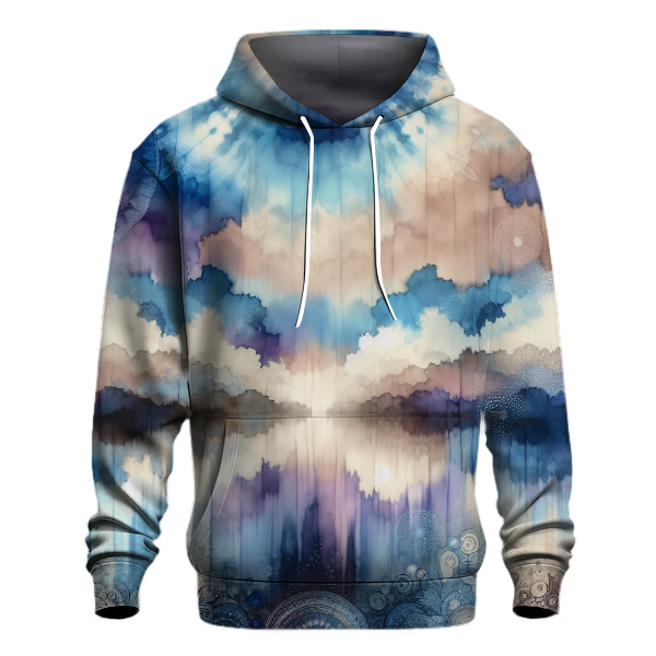 Dusk Skies Over Water Hoodie