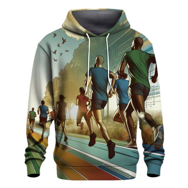 Running Speed and Focus Hoodie