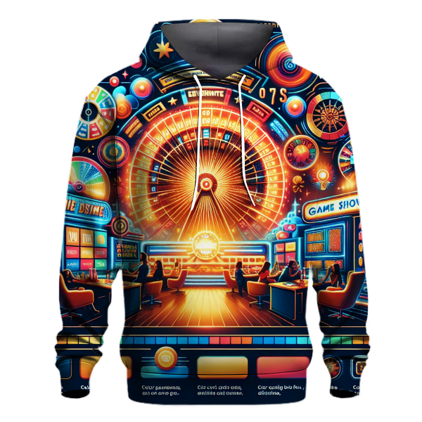 Retro Game Show Whirl Hoodie