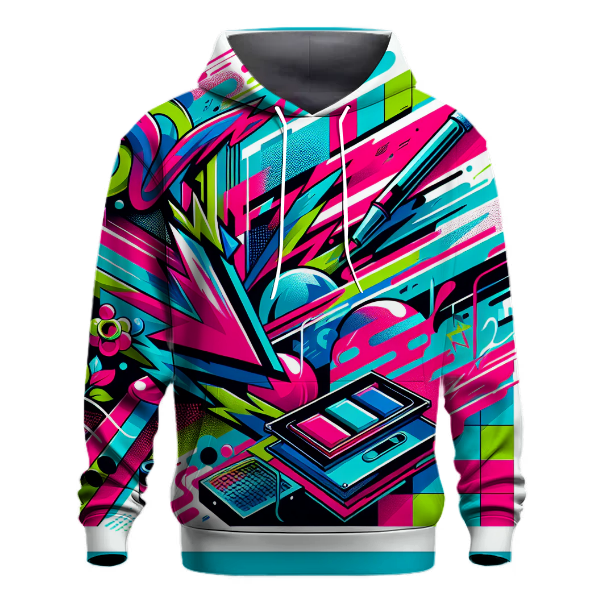 Graffiti Style Energy Hoodie