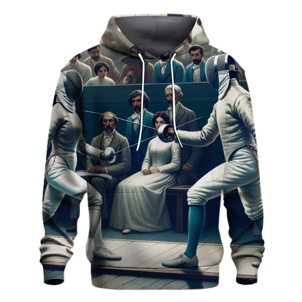 Fencing Duel Artistry Hoodie