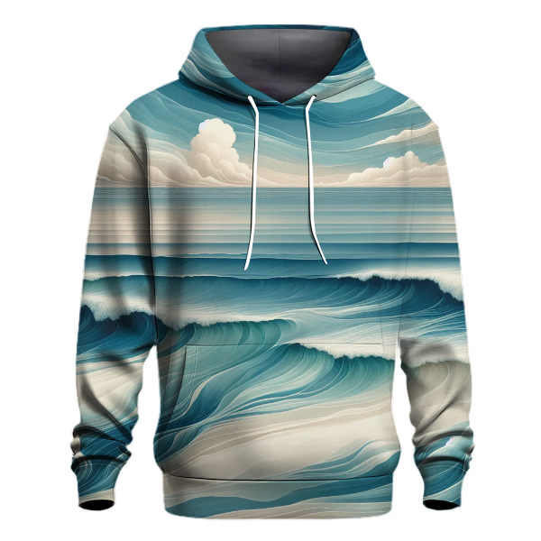 Harmony Wave Tie-Dye Design Hoodie