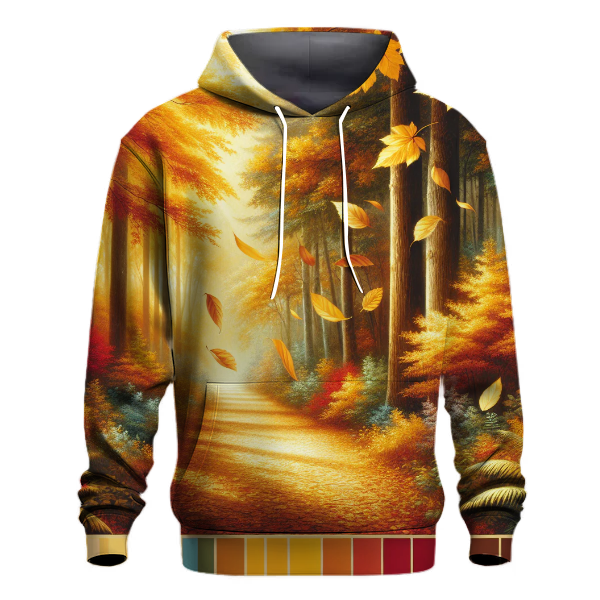 Serene Autumn Escape Hoodie