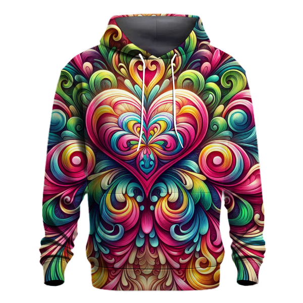 Hippie Love Tie-Dye Hoodie
