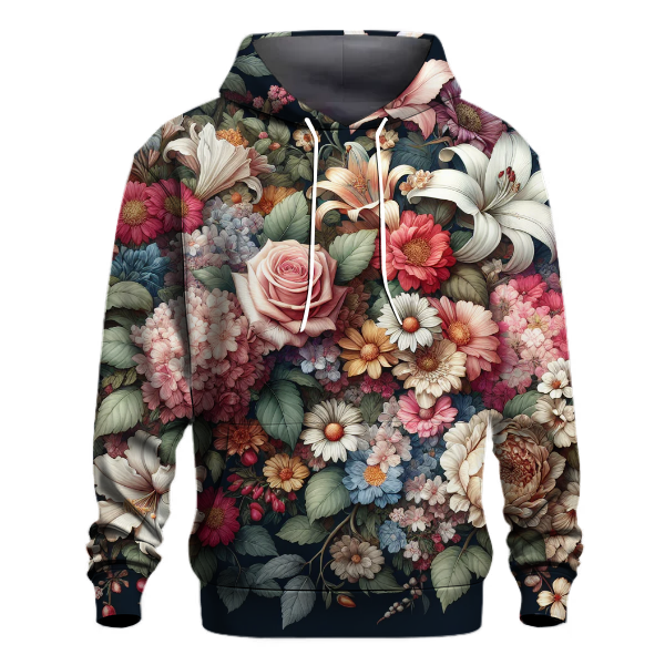 Artisan Floral Symphony Hoodie